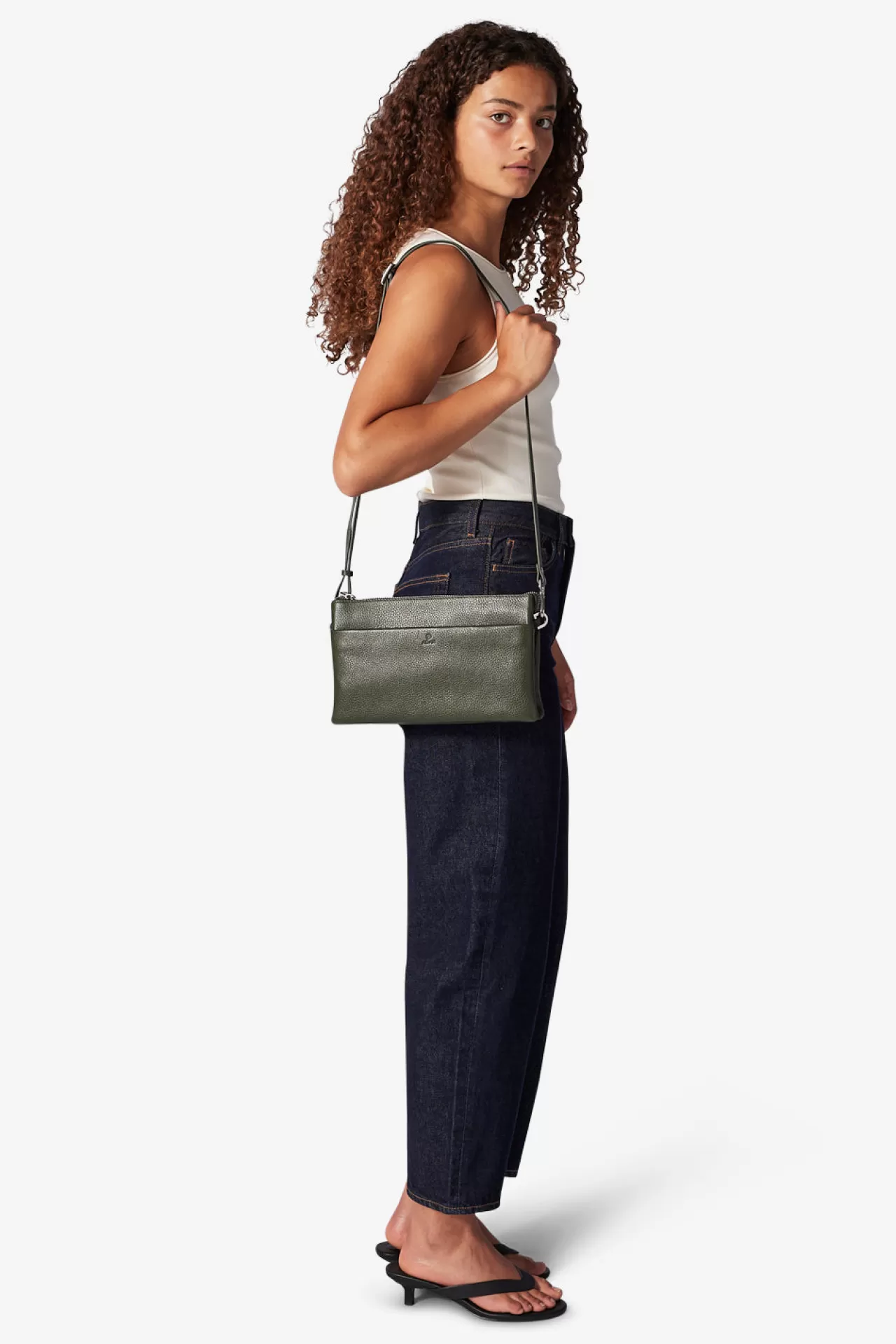 Adax Shop Cormorano combi clutch Jasmina Leaf green*Women Clutch
