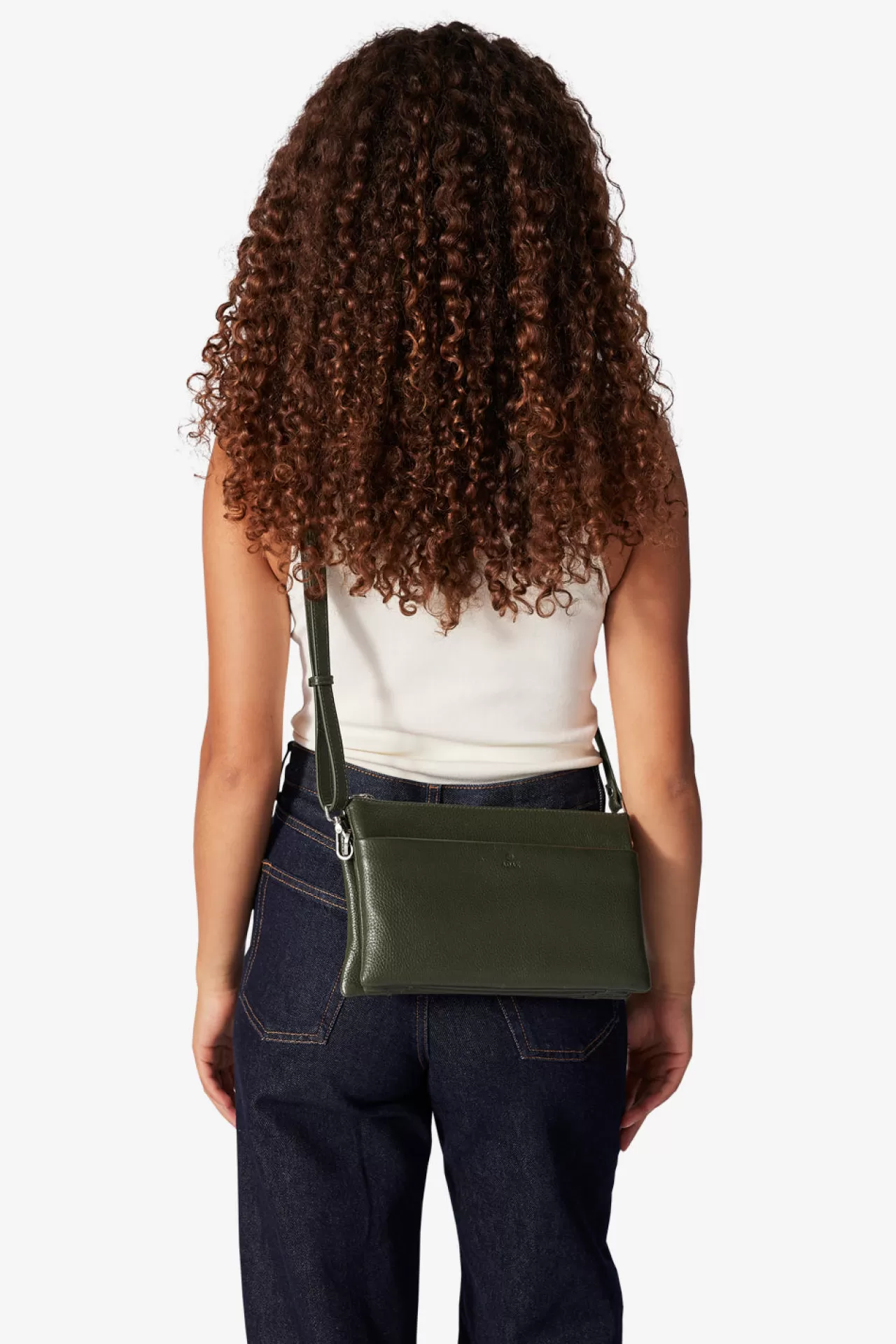 Adax Shop Cormorano combi clutch Jasmina Leaf green*Women Clutch