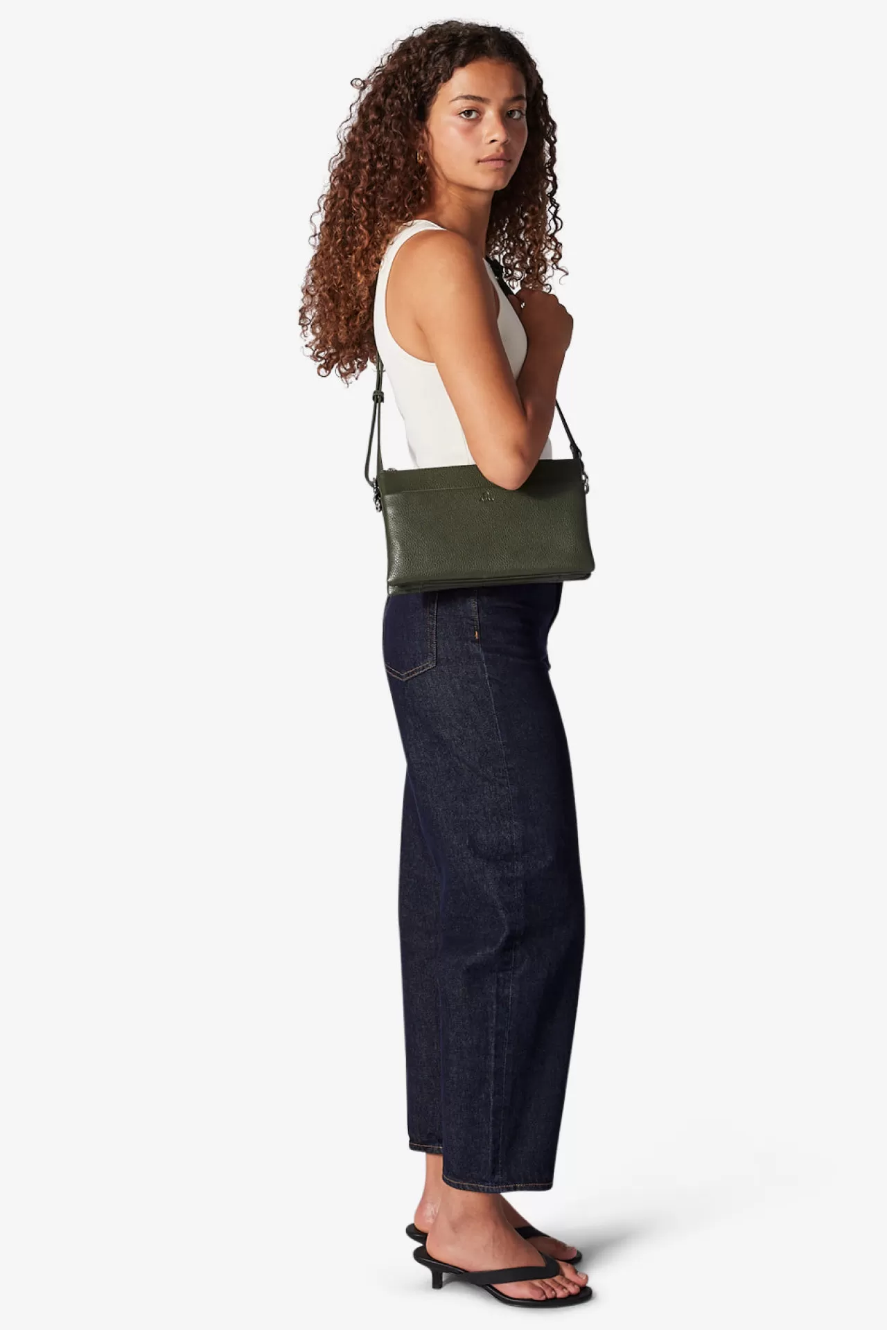 Adax Shop Cormorano combi clutch Jasmina Leaf green*Women Clutch