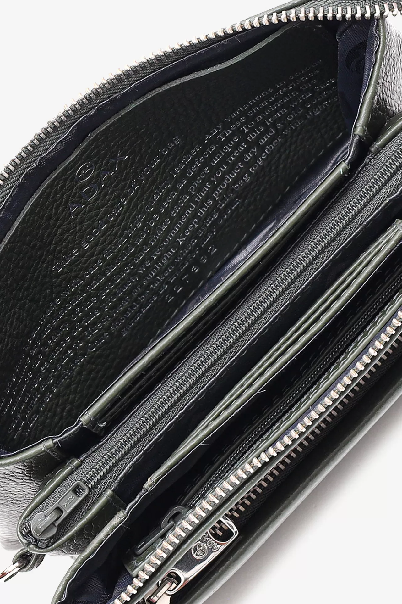 Adax Shop Cormorano combi clutch Nellie Leaf green*Women Clutch