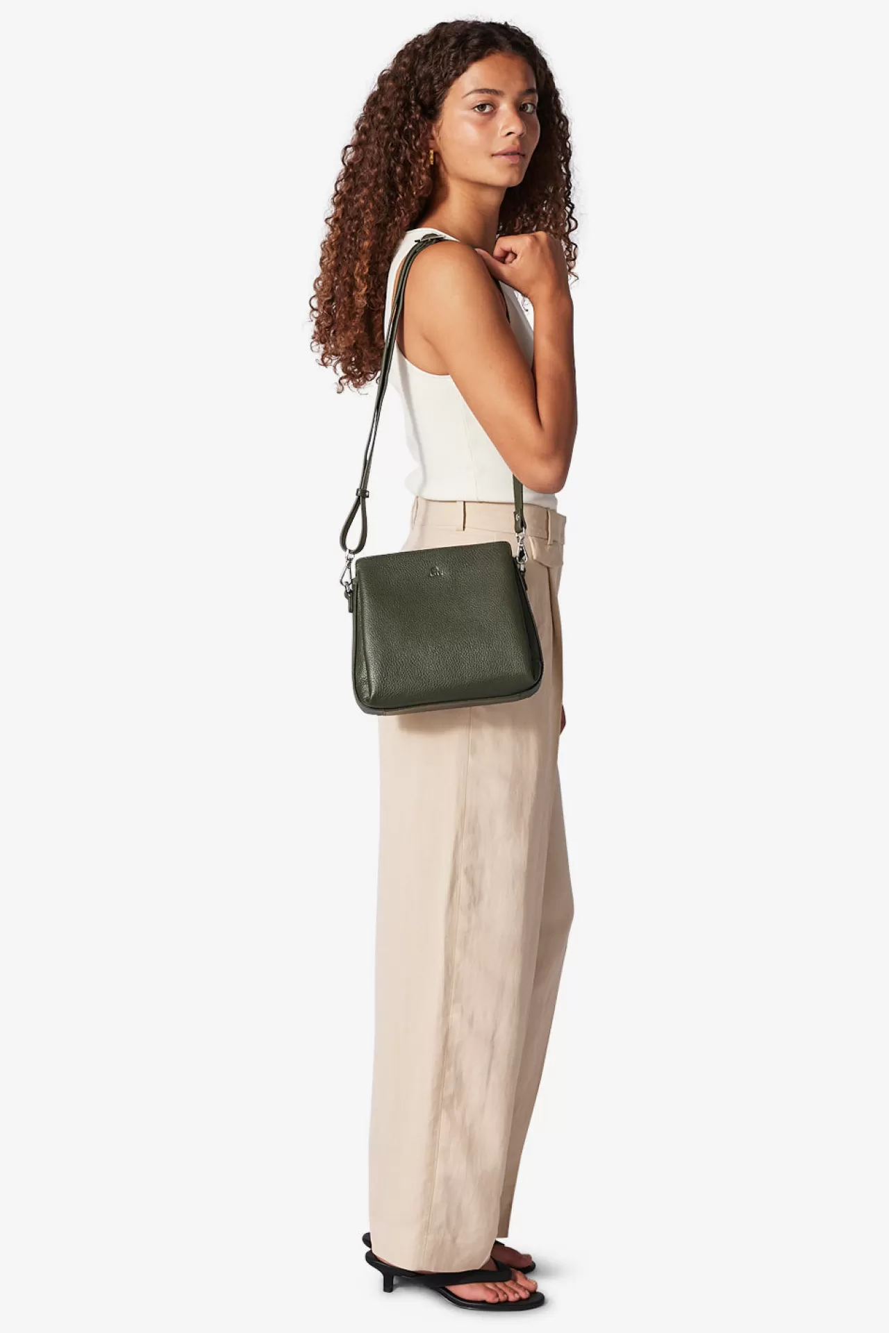 Adax Shop Cormorano shoulder bag Sia Leaf green*Women Shoulder Bags