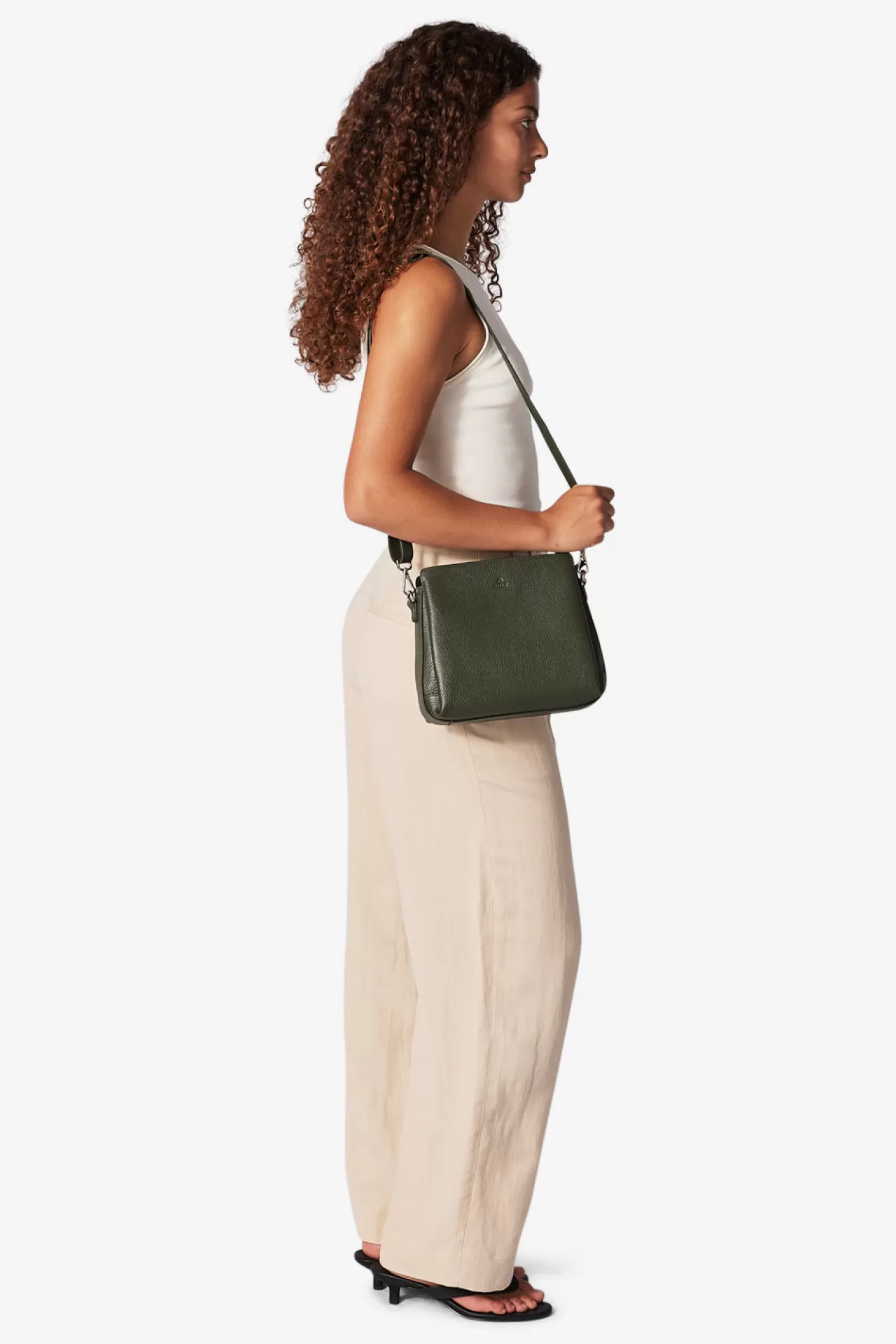 Adax Shop Cormorano shoulder bag Sia Leaf green*Women Shoulder Bags