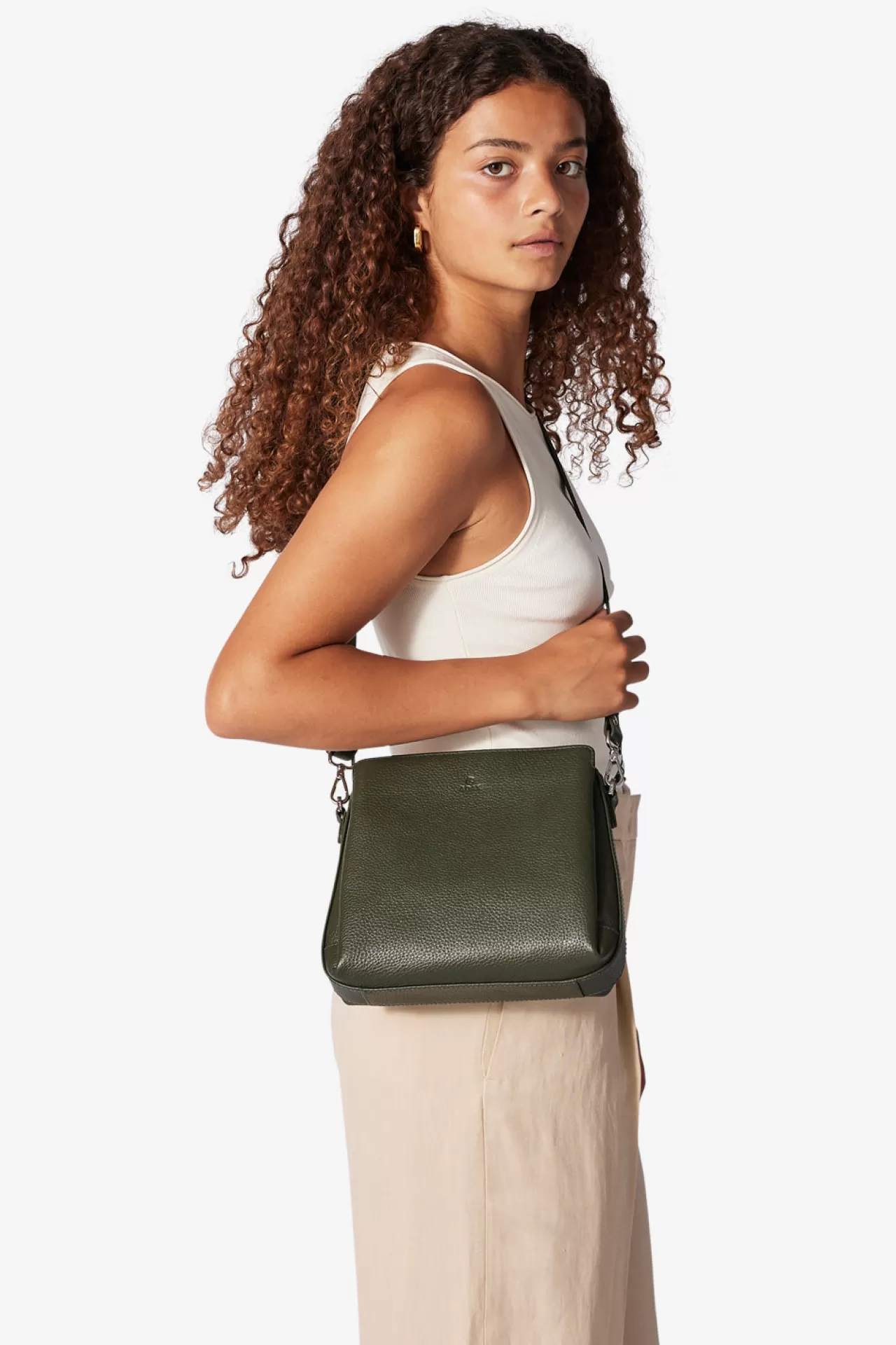 Adax Shop Cormorano shoulder bag Sia Leaf green*Women Shoulder Bags