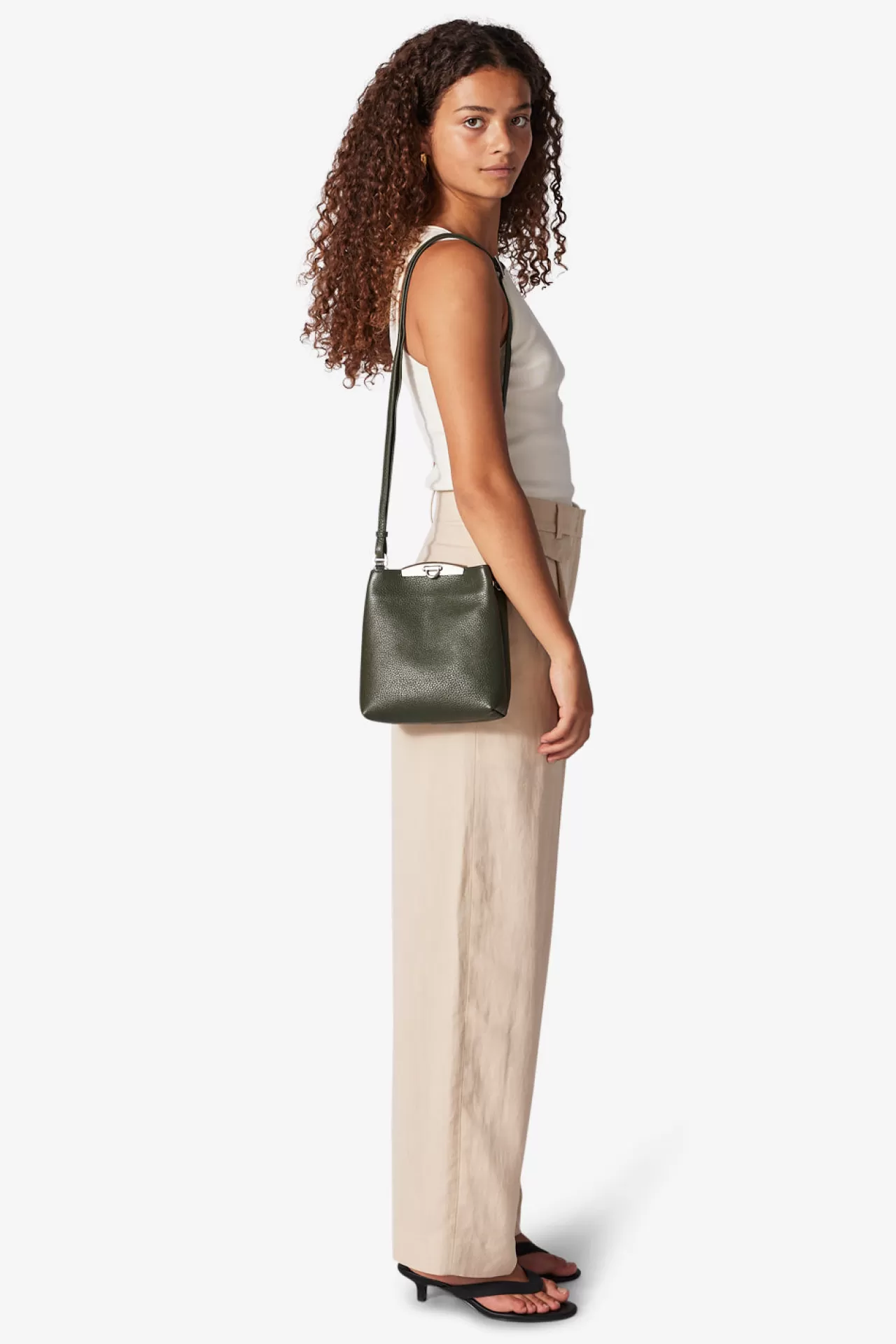 Adax Shop Cormorano shoulder bag Vilma Leaf green*Women Shoulder Bags