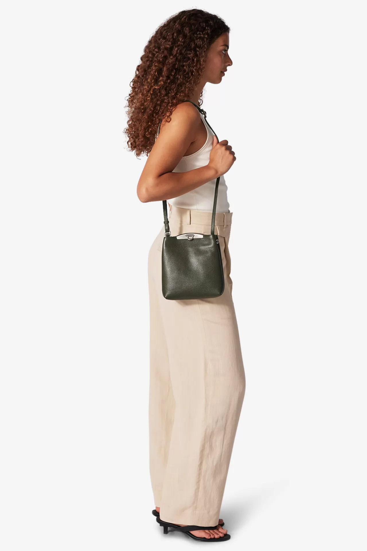 Adax Shop Cormorano shoulder bag Vilma Leaf green*Women Shoulder Bags