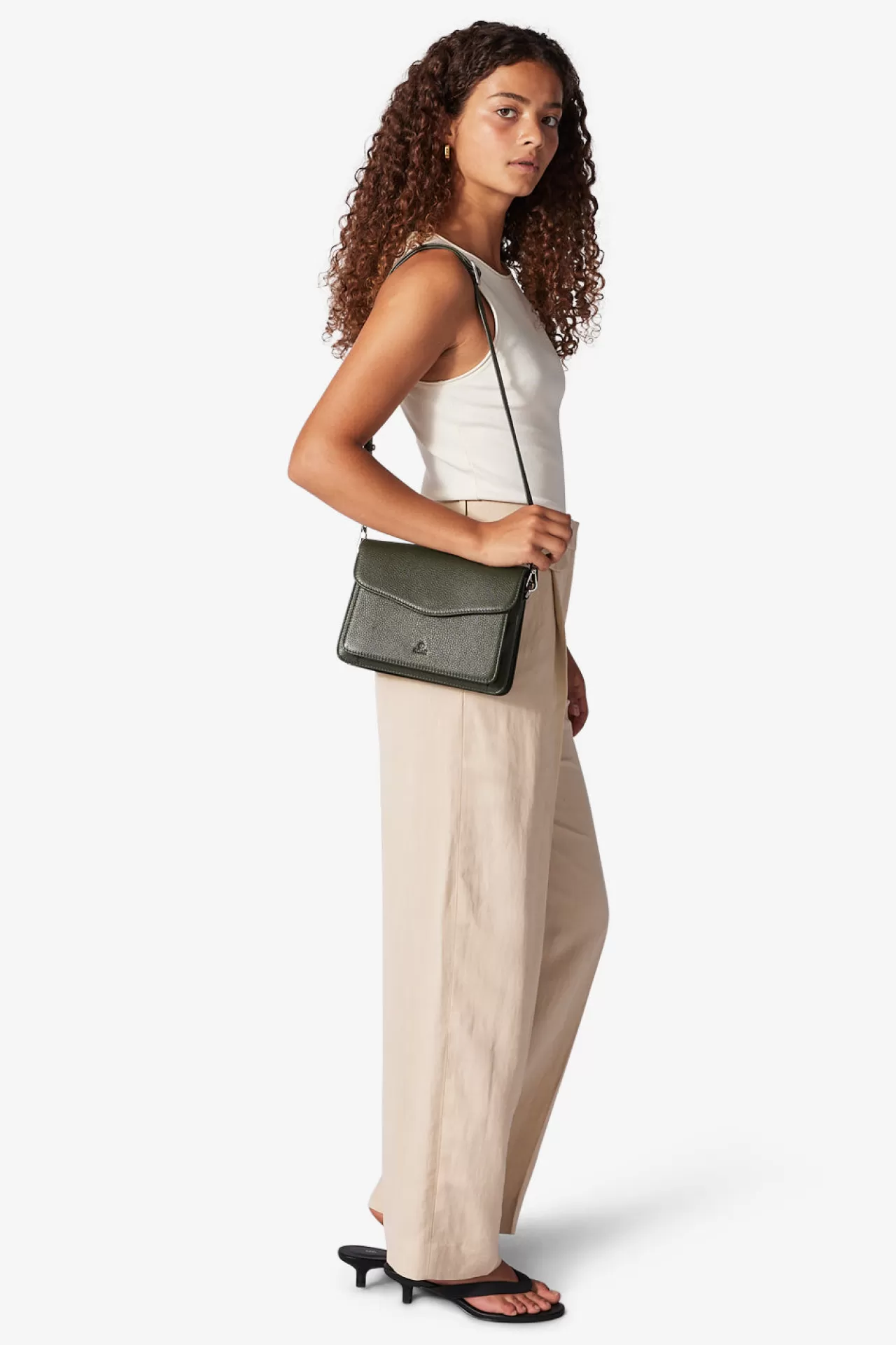 Adax Shop Cormorano shoulder bag Zafira Leaf green*Women Shoulder Bags