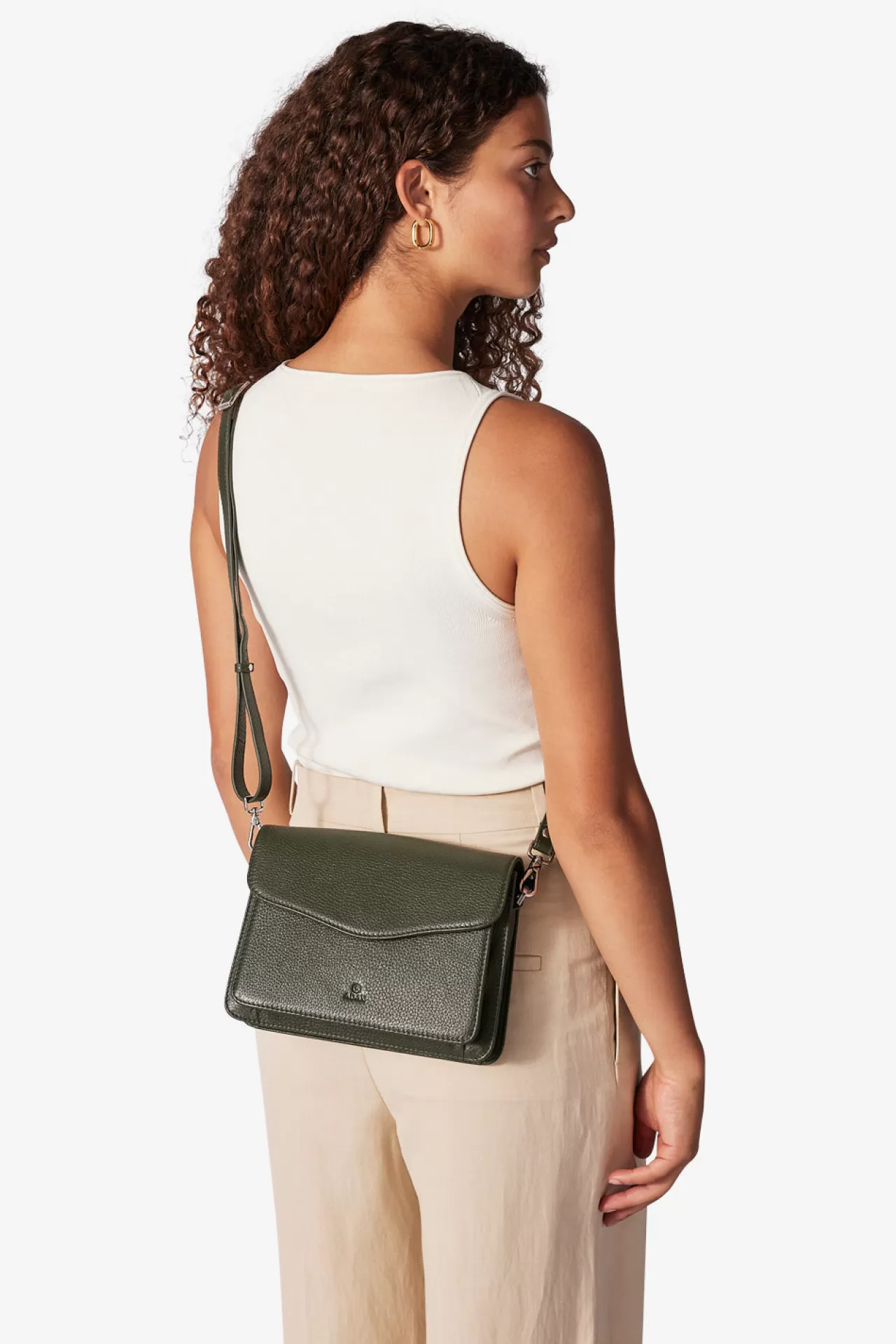 Adax Shop Cormorano shoulder bag Zafira Leaf green*Women Shoulder Bags