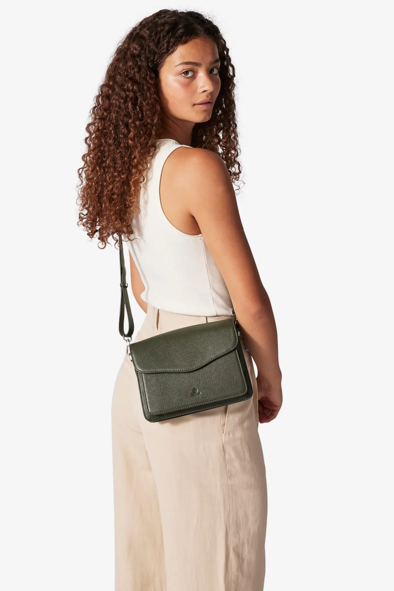 Adax Shop Cormorano shoulder bag Zafira Leaf green*Women Shoulder Bags